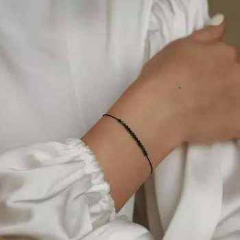 SOMETHING SPECIAL LIFESTYLE JEWELRY Браслет с малахитом mini
