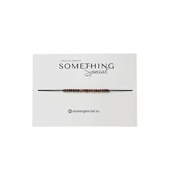 SOMETHING SPECIAL LIFESTYLE JEWELRY Браслет с родонитом midi