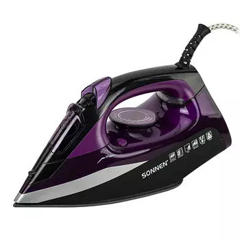 SONNEN Утюг SI-270 2600Вт черно-фиолетовый