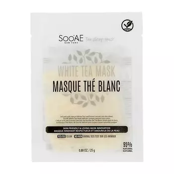 SOO'AE Маска для лица с экстрактом белого чая 25