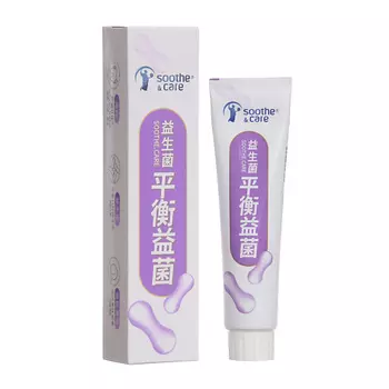 SOOTHE&CARE Зубная паста реминерализующая, противовоспалительная «СВЕЖИЙ ПЕРСИК И ПРОБИОТИКИ»