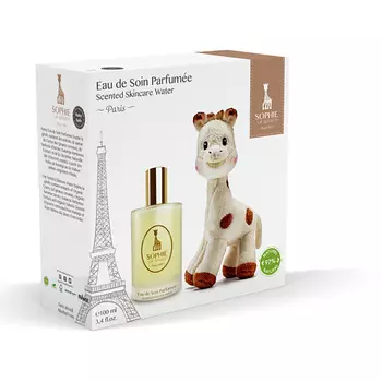 SOPHIE LA GIRAFE Набор Eau De Soin Parfumee c мягкой игрушкой