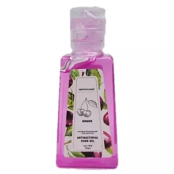 ЛЭТУАЛЬ SOPHISTICATED Косметический антибактериальный гель для рук c ароматом "вишня" Antibacterial gel "Cherry"