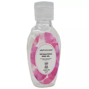 ЛЭТУАЛЬ SOPHISTICATED Косметический антибактериальный гель для рук c ароматом "бубль-гум" Antibacterial gel "Bubble Gum"