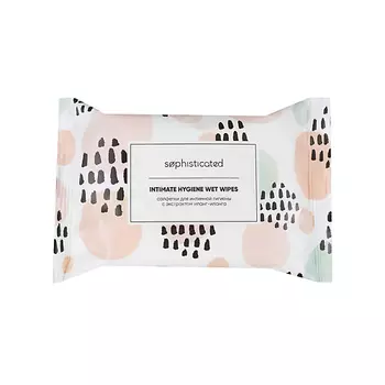 SOPHISTICATED Салфетки для интимной гигиены с экстрактом иланг-иланга