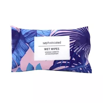 ЛЭТУАЛЬ SOPHISTICATED Влажные салфетки дезодорирующие