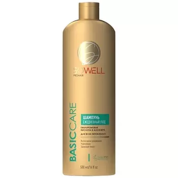 SOWELL Шампунь для ежедневного применения для всех типов волос Basic Care