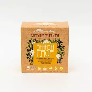 СОЗДАВАЯ СЕБЯ Сбор банный "Камчатская тундра: Общеукрепляющий"