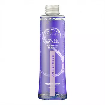 ЛЭТУАЛЬ SPA A LA CARTE Масло-молоко для ванны с лепестками василька Antistress