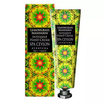 SPA CEYLON Интенсивный крем для рук "ЛЕМОНГРАСС И МАНДАРИН" 30