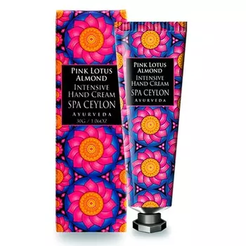SPA CEYLON Интенсивный крем для рук "РОЗОВЫЙ ЛОТОС И МИНДАЛЬ"