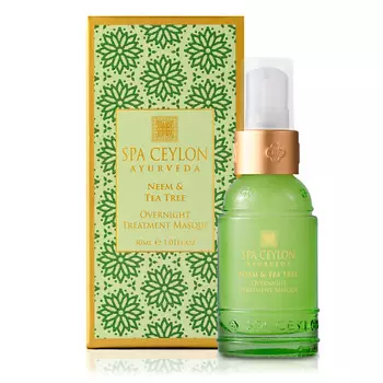 SPA CEYLON Ночная ухаживающая маска "НИМ И ЧАЙНОЕ ДЕРЕВО"