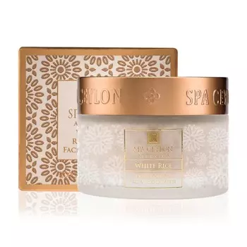 SPA CEYLON Омолаживающий скраб для лица "БЕЛЫЙ РИС" 100