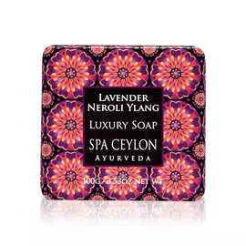 SPA CEYLON Роскошное мыло "ЛАВАНДА, НЕРОЛИ, ИЛАНГ-ИЛАНГ" 100.0