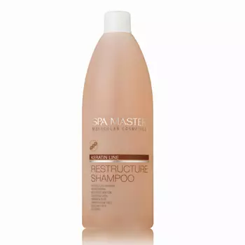 SPA MASTER Реструктурирующий шампунь для волос с гидролизованным кератином 970.0