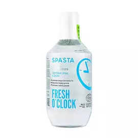 SPA*STA Натуральный ополаскиватель для ирригатора Fresh o’clock Здоровые зубы и десны 400