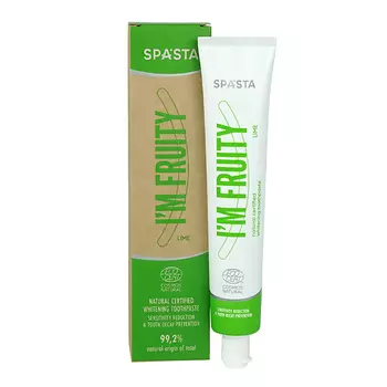 SPA*STA Натуральная зубная паста I'M FRUITY Sensitivity reduction & Tooth Decay Prevention Ecocert 75.0