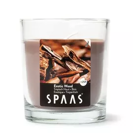 SPAAS Свеча ароматическая в стакане Экзотическое дерево 1