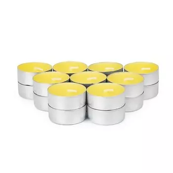 SPAAS Свеча чайная ЦИТРОНЕЛЛА Лимонный бриз 1