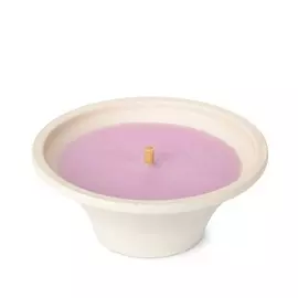 SPAAS Свеча в терракотовой чаше лаванда 1