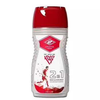 СПАРТАК Гель для душа и шампунь 2 в 1 200.0