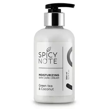 SPICY NOTE Увлажняющий крем для тела "Зеленый чай и кокос" с мочевиной 7%
