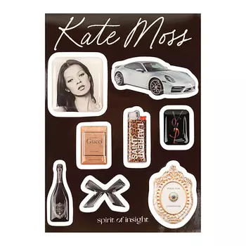 SPIRIT OF INSIGHT Объемные 3D стикеры на телефон эстетичные Кейт Мосс