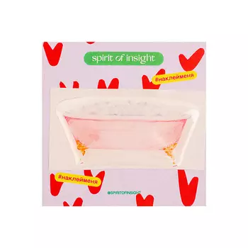 SPIRIT OF INSIGHT Объемные стикеры "Ванна с пеной"