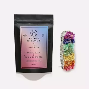 SPIRIT RITUALS Калифорнийский белый шалфей с сухоцветами