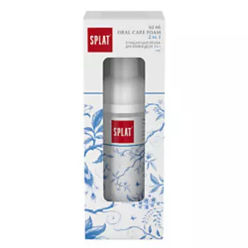 SPLAT Очищающая пенка для зубов и десен 2в1 с ароматом мяты