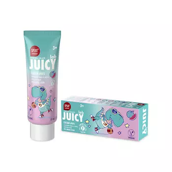 SPLAT Детская зубная паста с фтором, со вкусом "Спелый арбуз» Juicy Lab