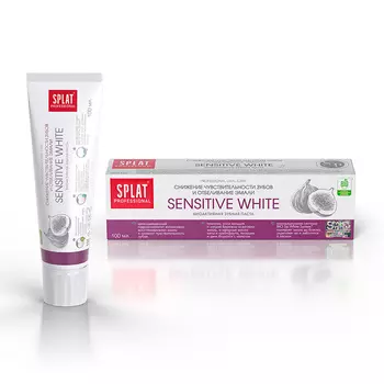 SPLAT Зубная паста PROFESSIONAL SENSITIVE WHITE