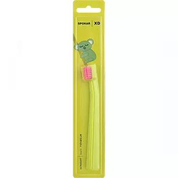SPOKAR Детская зубная щетка с супер мягкими волокнами