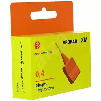 SPOKAR Интердентальный цилиндрический ершик, диаметр 0,4