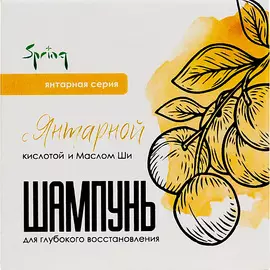 SPRING Твердый шампунь с маслом Ши 50.0