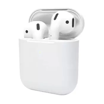 SSY Чехол для беспроводных наушников Apple AirPods 2, 1