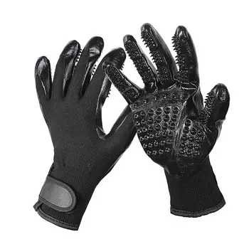 SSY Перчатка расческа для вычесывания шерсти кошек и собак