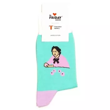 ST.FRIDAY Носки Девочка с персиками St.Friday Socks x Третьяковская Галерея