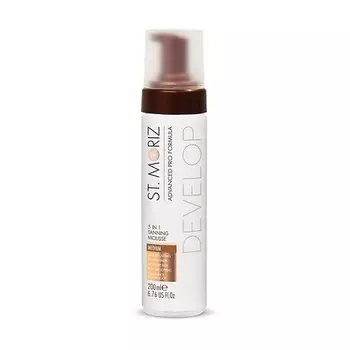 ST. MORIZ Автобронзант-мусс тонирующий 5 в 1 (светлый оттенок)