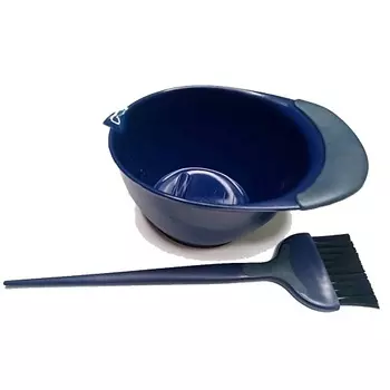 STABBEP STAVVER Набор для окрашивания Люкс с чашей и кистью с черным ворсом