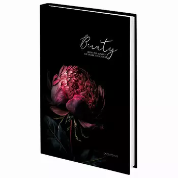 STAFF Ежедневник недатированный Пион 160 листов