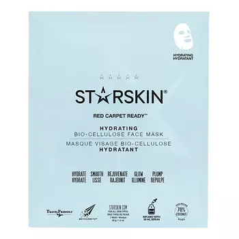 STARSKIN Маска для лица биоцеллюлозная увлажняющая