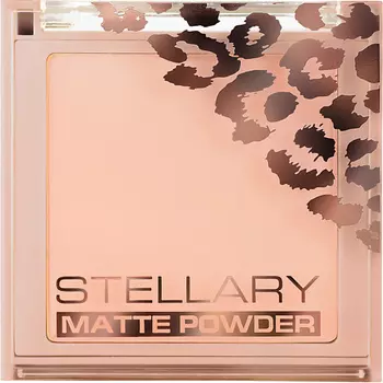 STELLARY Компактная пудра для лица, шелковистая текстура с матирующим эффектом Pressed Powder