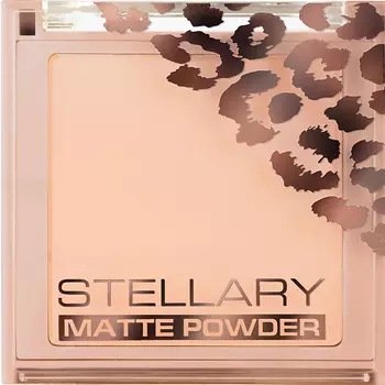 STELLARY Компактная пудра для лица, шелковистая текстура с матирующим эффектом Pressed Powder