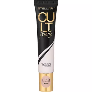 STELLARY Матирующий тональный крем Cult Matte Foundation