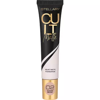 STELLARY Матирующий тональный крем Cult Matte Foundation