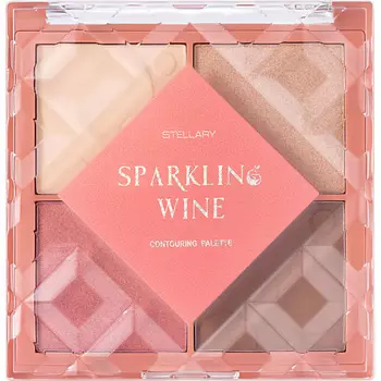 STELLARY Палетка для контуринга Contouring palette Sparkling wine collection