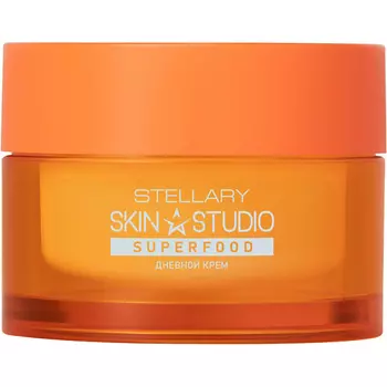 STELLARY SKIN STUDIO Дневной крем для лица корректирующий с кислотами Superfood Aha Correcting Daily Face Cream