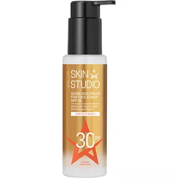 STELLARY SKIN STUDIO Крем для лица и тела солнцезащитный SPF 30 Sun Protect