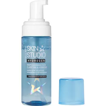 STELLARY SKIN STUDIO Пенка Для Умывания Очищающая Hydrogen